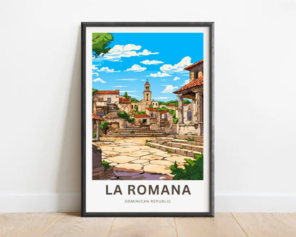 La Romana Travel Poster