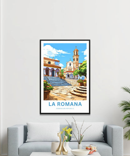 La Romana Travel Poster