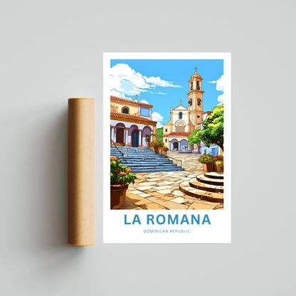 La Romana Travel Poster