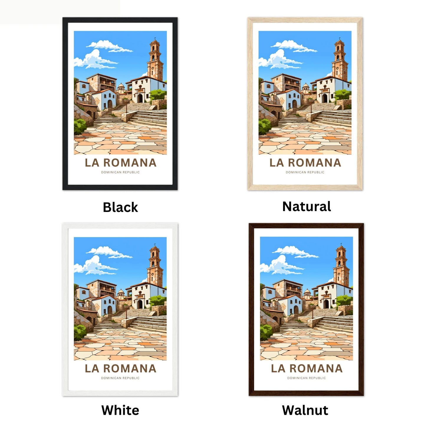 La Romana Travel Poster
