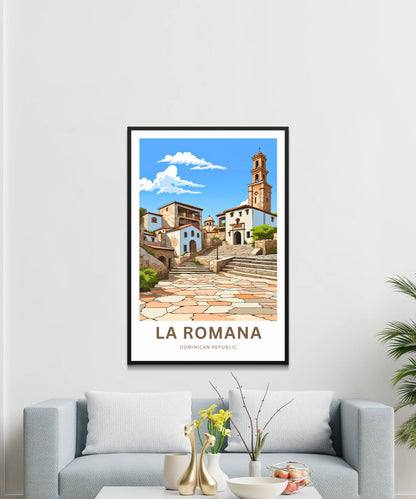 La Romana Travel Poster