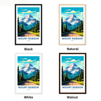 Mount Robson Travel Poster