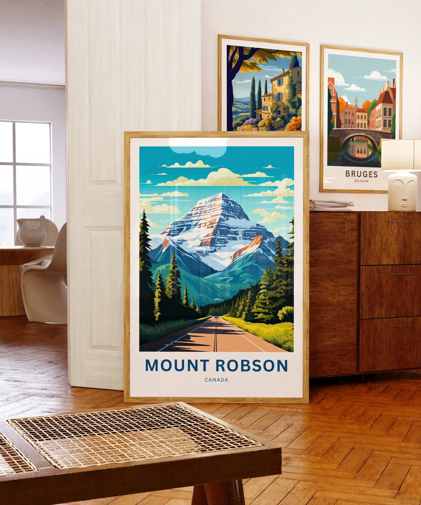 Mount Robson Travel Poster