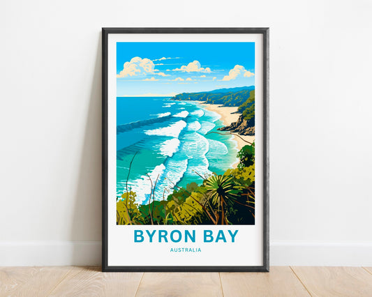 Byron Bay Travel Poster