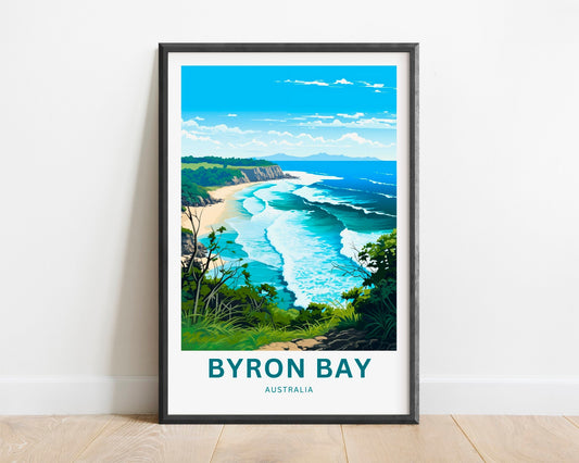 Byron Bay Travel Poster