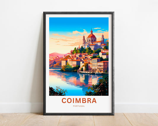Coimbra Travel Poster