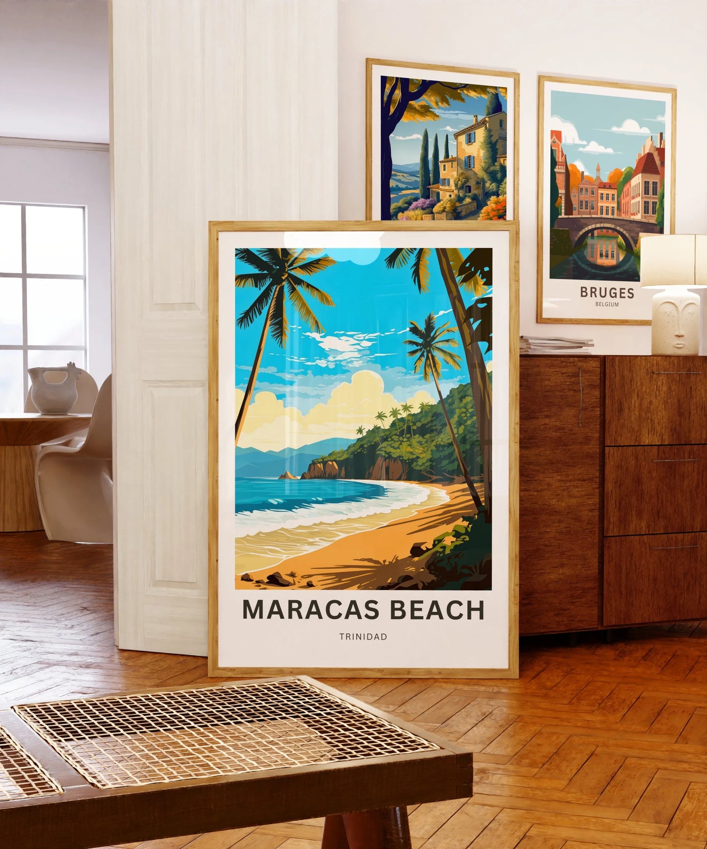 Maracas Beach Travel Poster