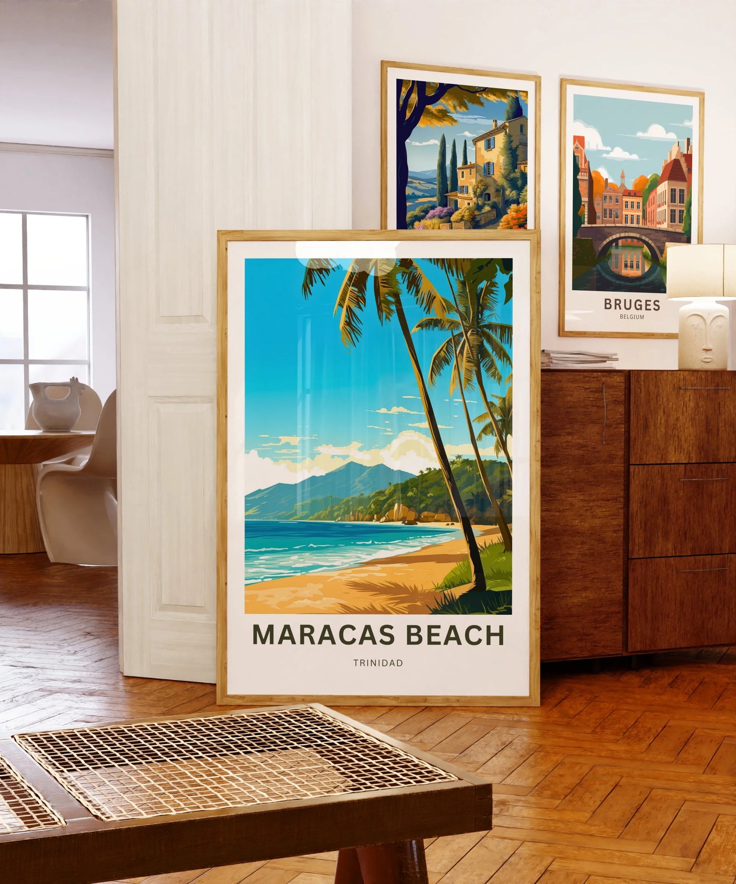 Maracas Beach Travel Poster
