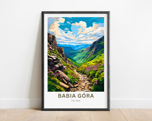 Babia Góra Travel Poster