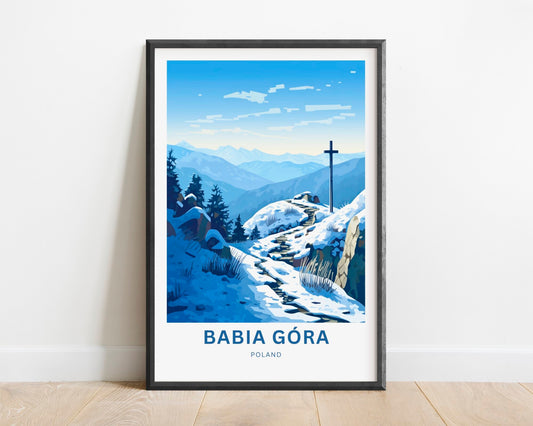 Babia Góra Travel Poster