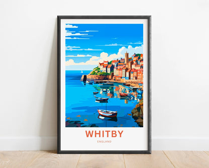 Whitby Travel Poster