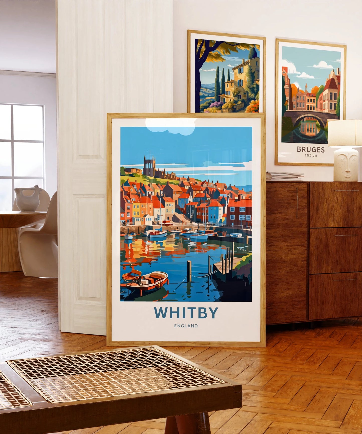 Whitby Travel Poster