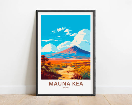 Mauna Kea Travel Poster