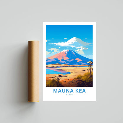 Mauna Kea Travel Poster