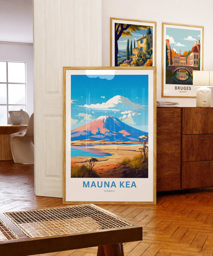 Mauna Kea Travel Poster