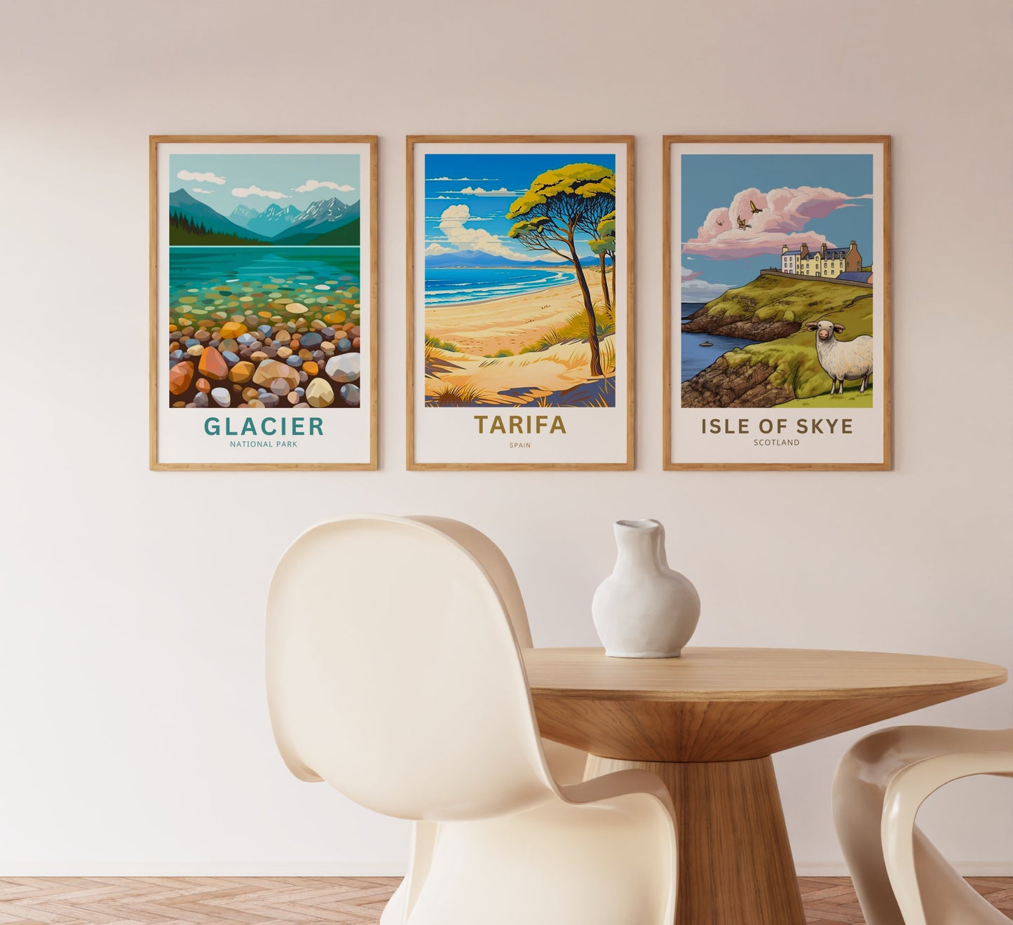 Tarifa Travel Print - Tarifa Travel poster, Spain Wall Art, Wall Decor, Framed present, Gift Spain Present - TravelTreasureCo