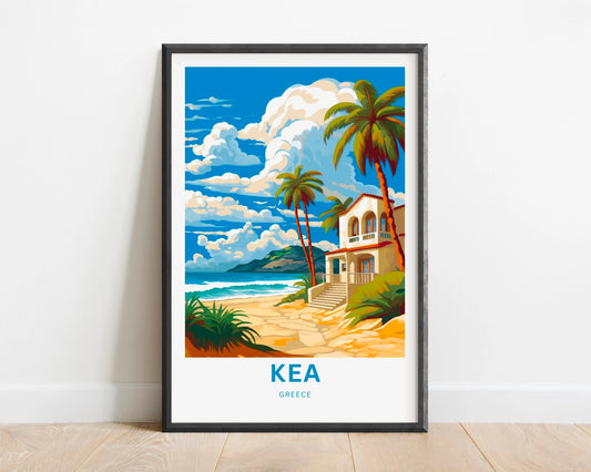 Kea Travel Poster