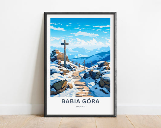 Babia Góra Travel Poster
