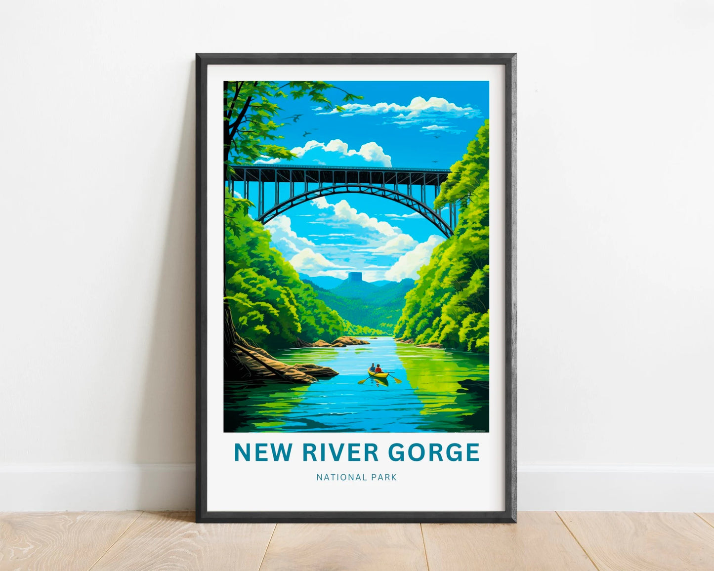 New River Gorge Travel Poster