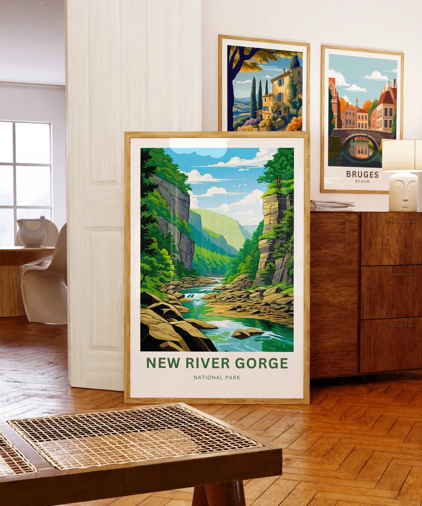 New River Gorge Travel Poster