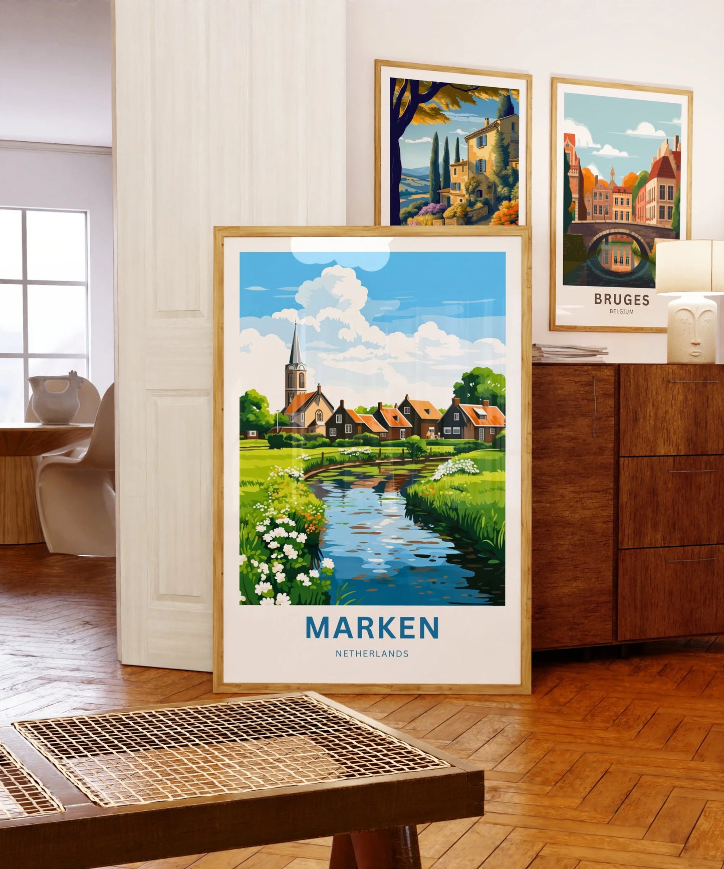 Marken Travel Poster
