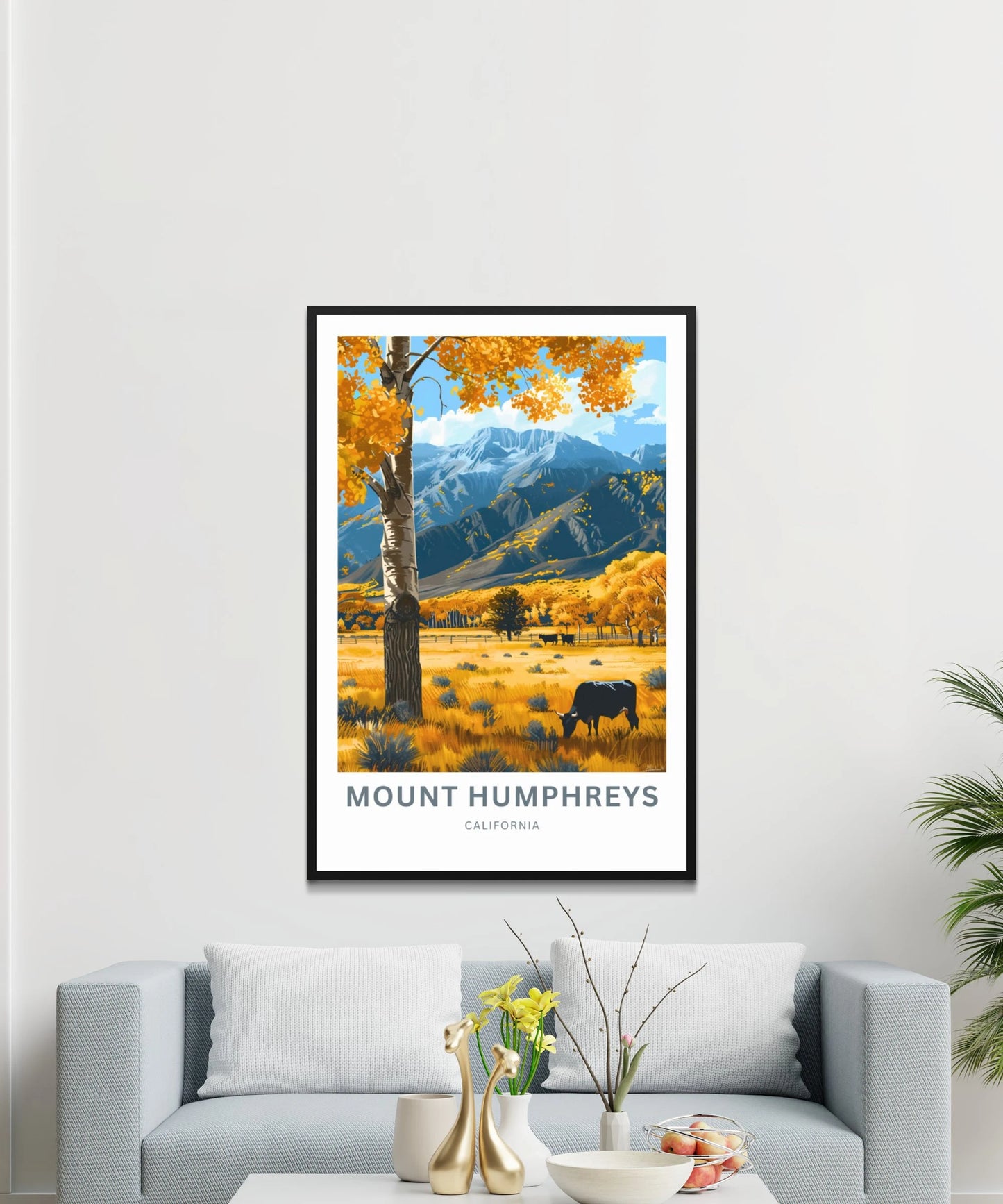 Mount Humphreys Travel Poster