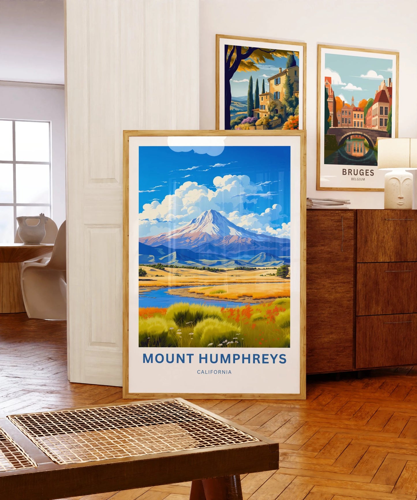 Mount Humphreys Travel Poster