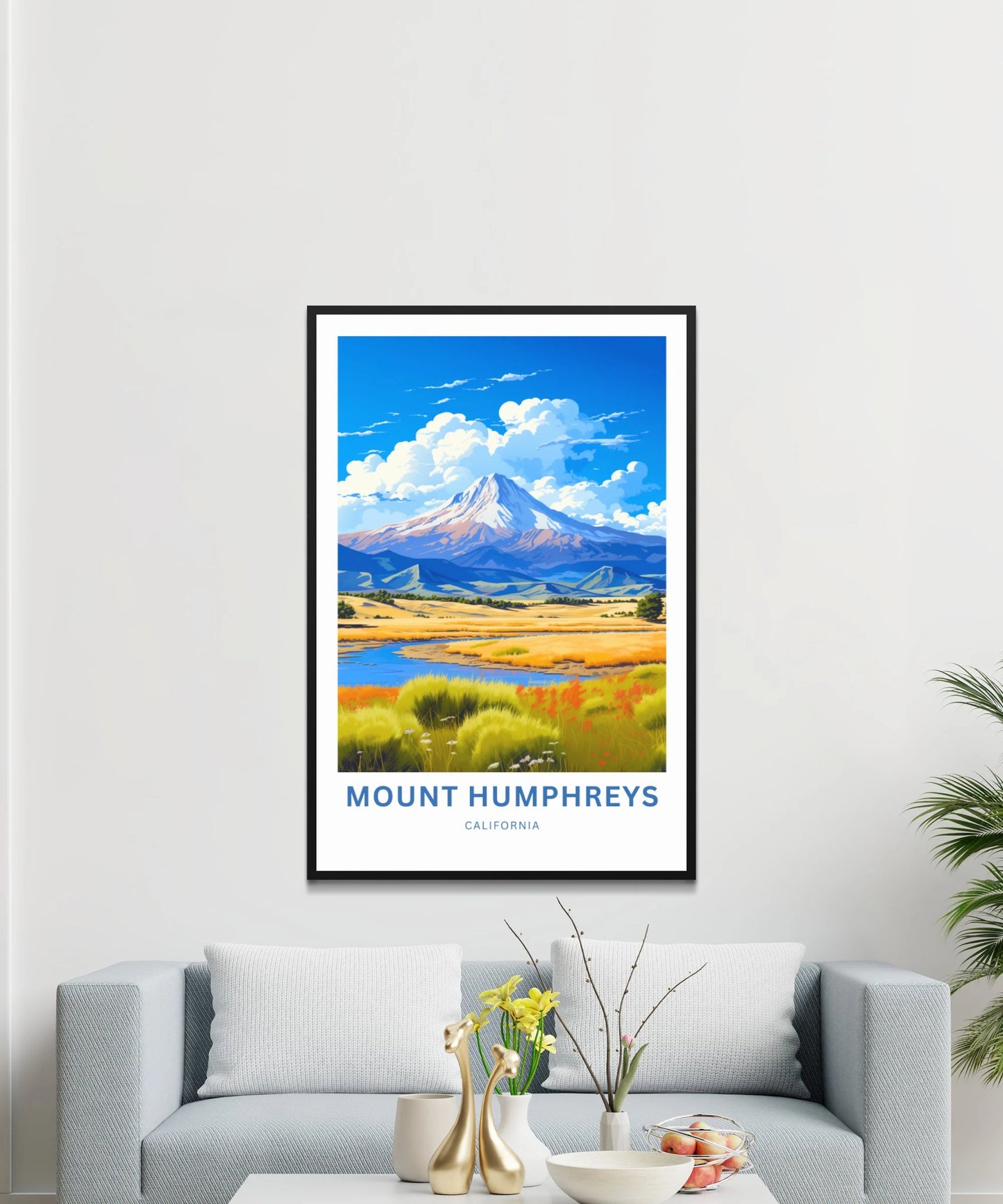 Mount Humphreys Travel Poster