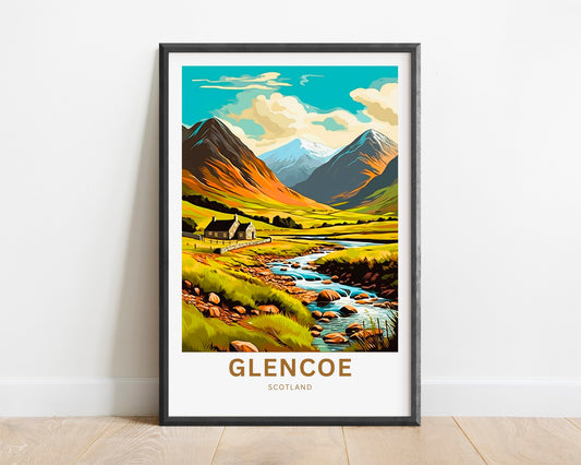 Glencoe Travel Poster