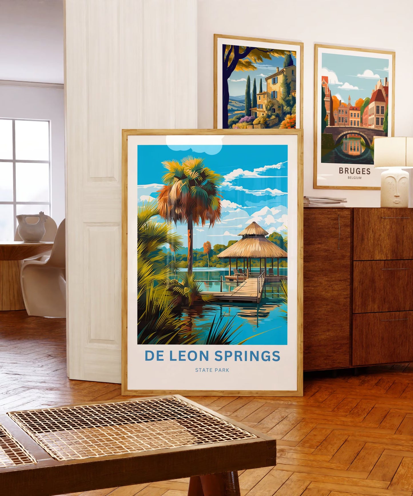 De Leon Springs State Park Travel Poster