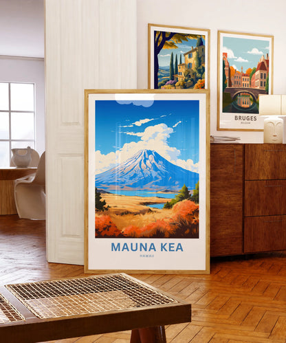 Mauna Kea Travel Poster
