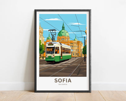 Sofia Travel Poster