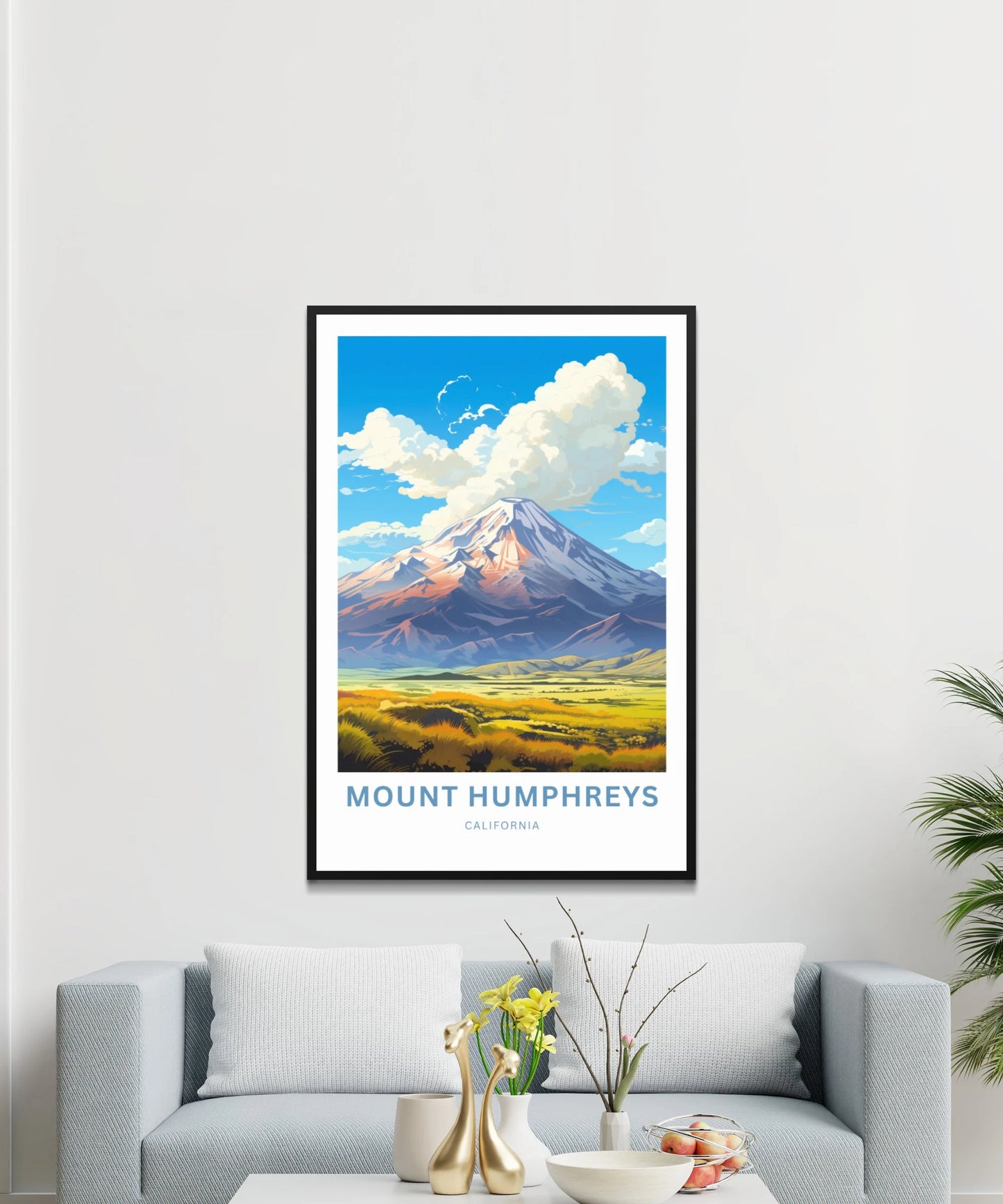 Mount Humphreys Travel Poster