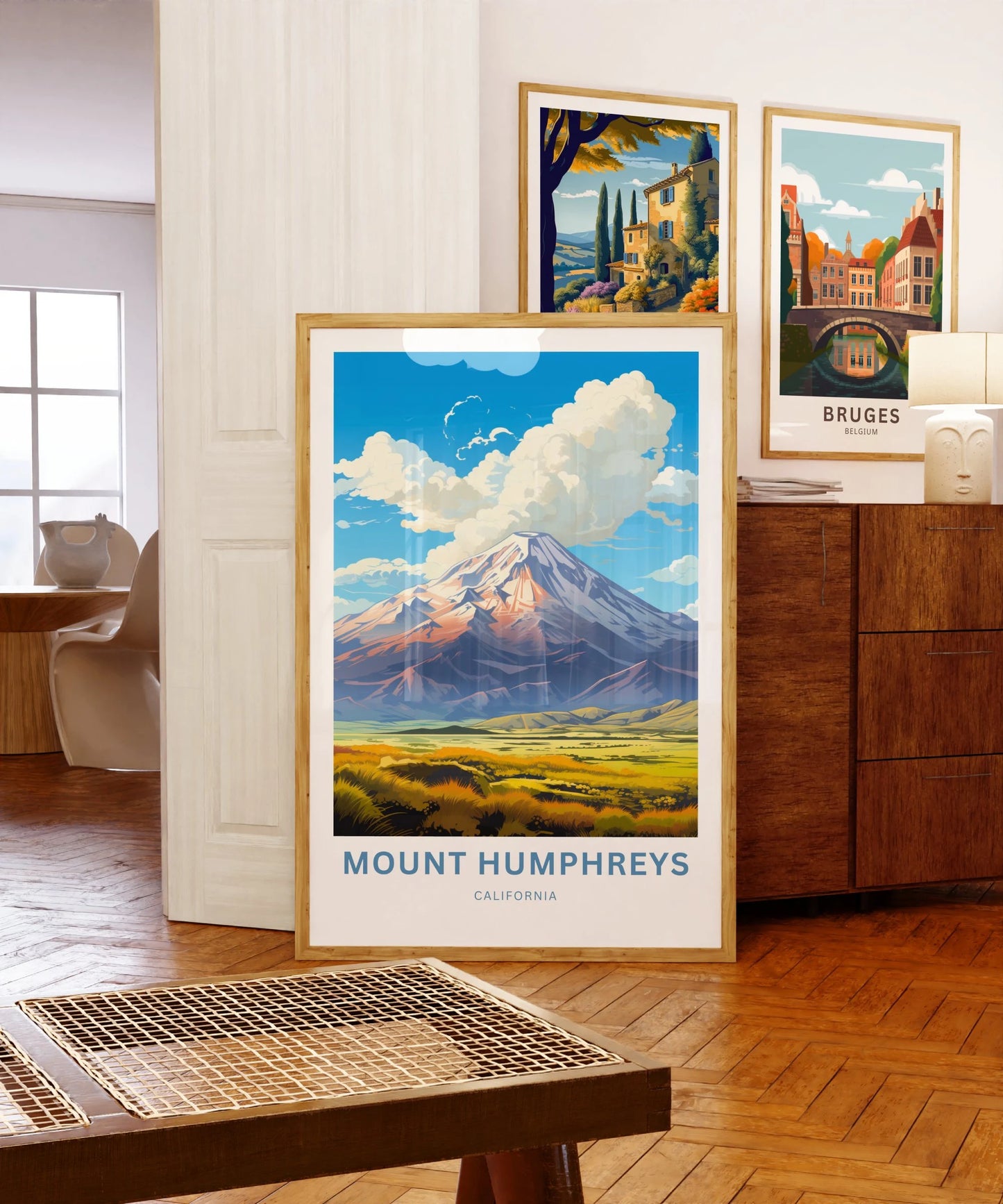 Mount Humphreys Travel Poster