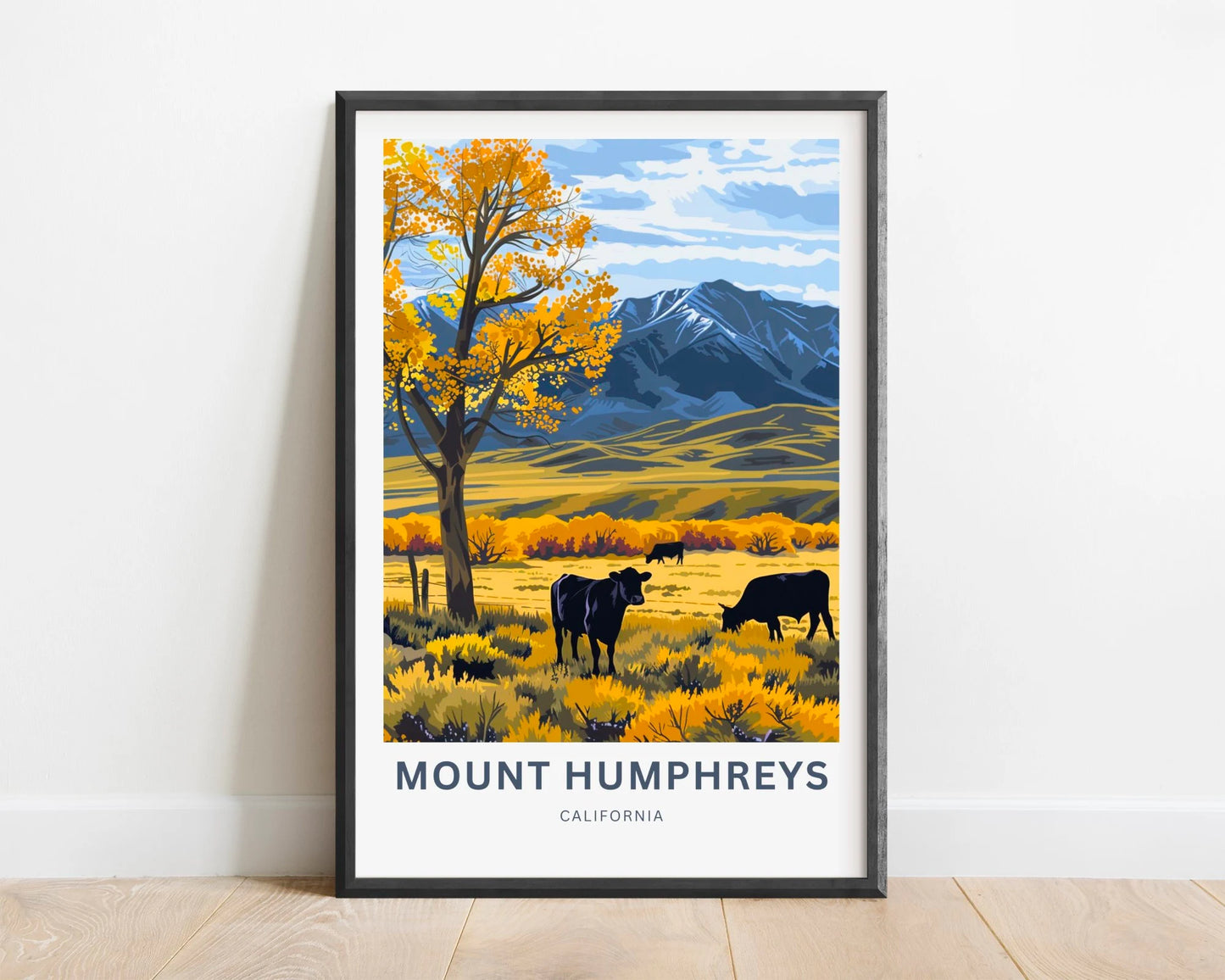 Mount Humphreys Travel Poster