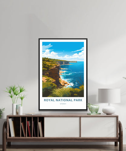 Royal Travel Print - Royal poster, National Park Wall Art, Framed present, Gift Australia Present - TravelTreasureCo