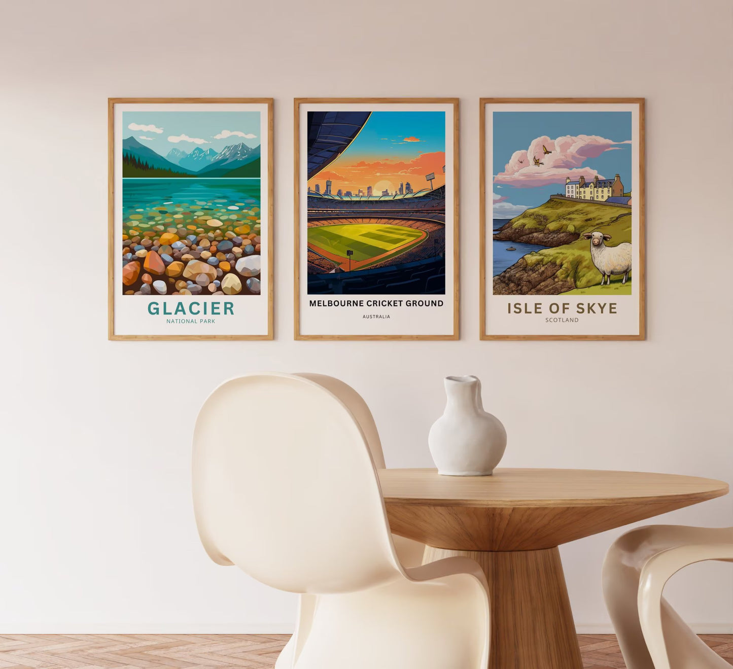 Melbourne Cricket Ground (MCG) Travel Poster
