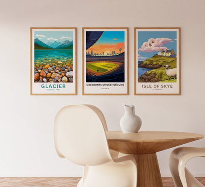 Melbourne Cricket Ground (MCG) Travel Poster
