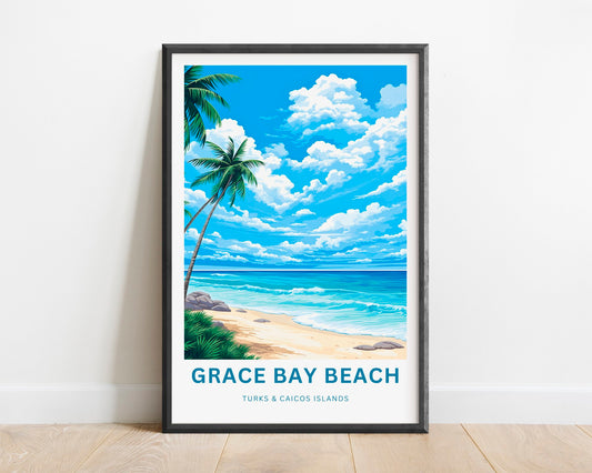 Grace Bay Travel Poster