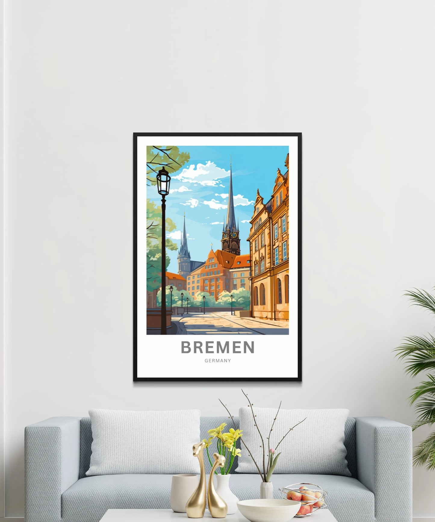 Bremen Travel Poster