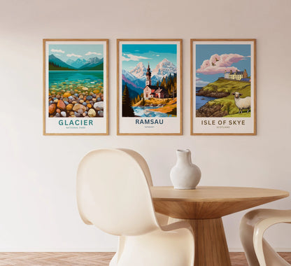 Ramsau Travel Poster