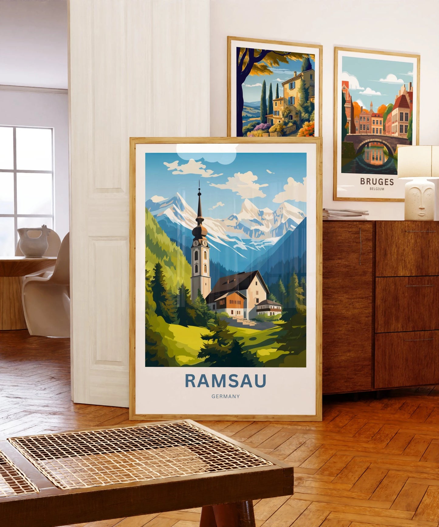 Ramsau Travel Poster