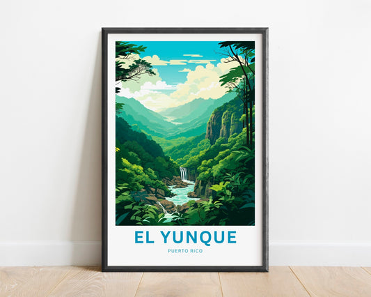 El Yunque Travel Poster