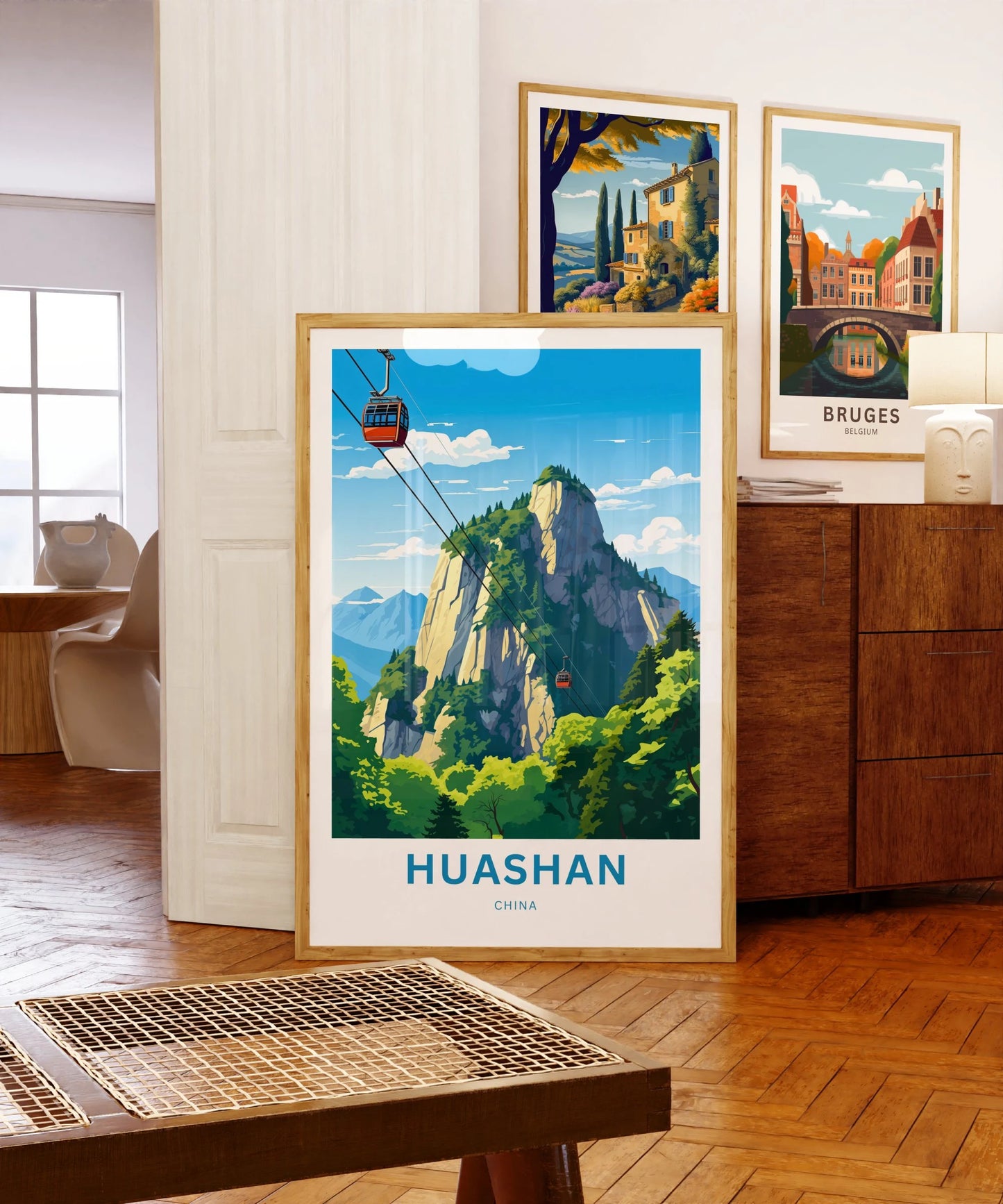 Huashan Travel Poster