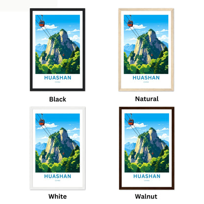 Huashan Travel Poster