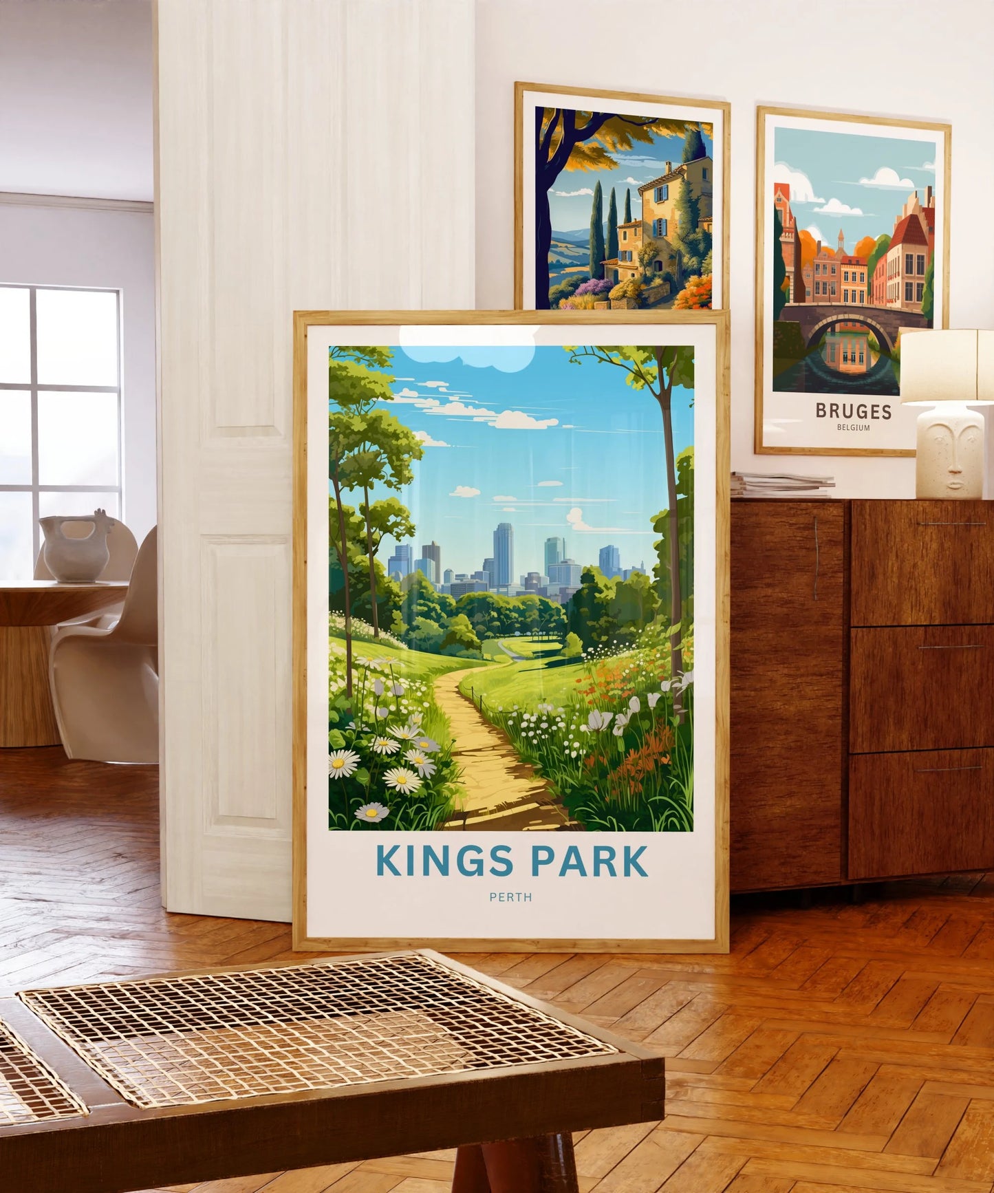 Kings Park Travel Poster