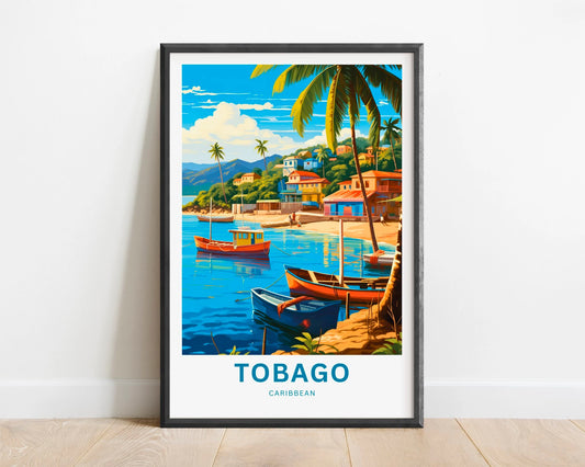 Tobago Travel Poster