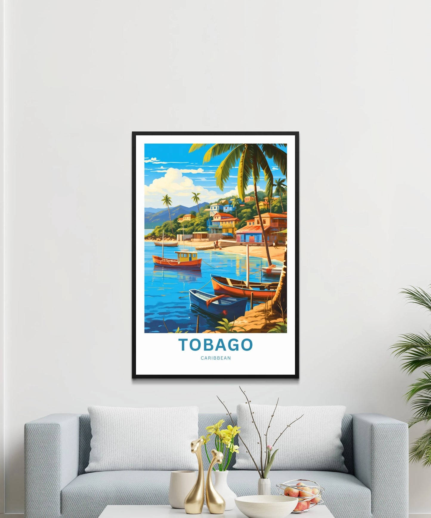 Tobago Travel Poster