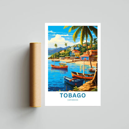 Tobago Travel Poster