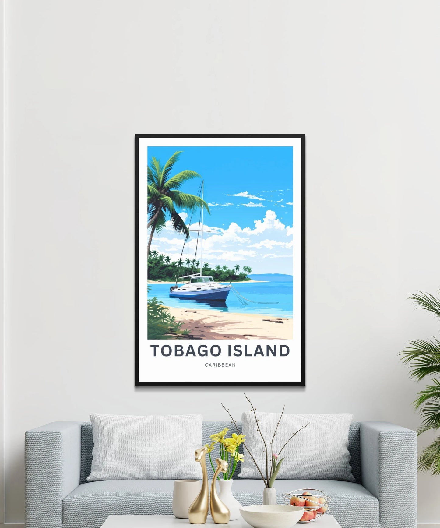 Tobago Travel Poster